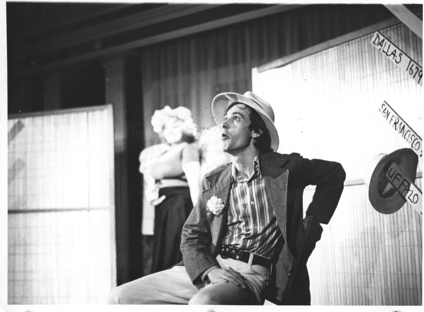 Steve Lawson in CABARET (1975); photo credit C.G. Wolfson